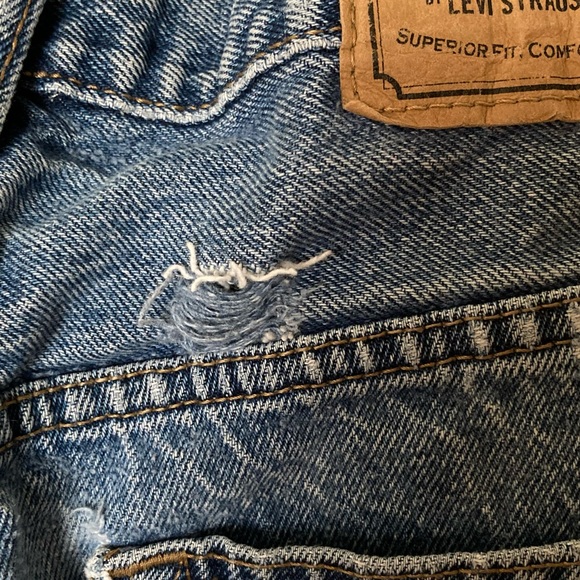 LEVI'S Men's Vintage Medium Wash Regular Jeans 38 - Picture 11 of 16